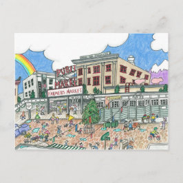 Pike's Market Place, Seattle, Washington Postkarte