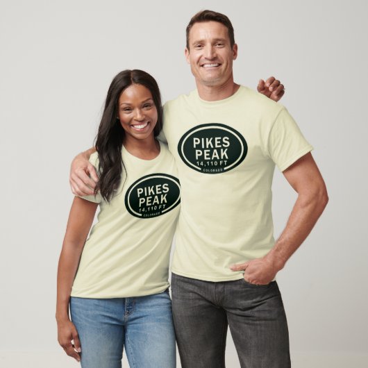 Pikes Peak 14.110 FT CO Berg T - Shirt (Unisex)