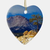 Pikes Peak and Lone Tree Keramik Ornament (Rechts)