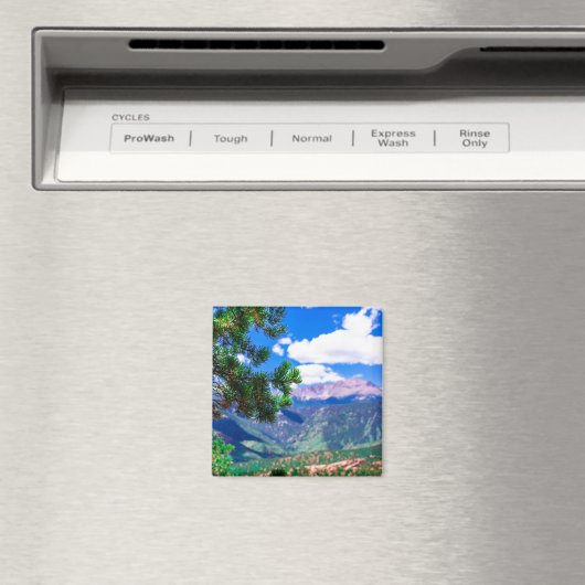 Pikes Peak aus dem Garten der Götter Magnet (In Situ (Geschirrspüler))