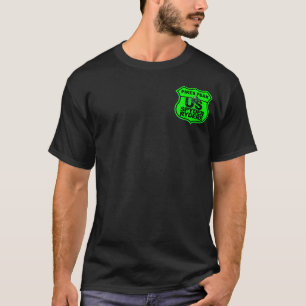 Pikes Peak Chapter - Logo-Tasche Grün T-Shirt