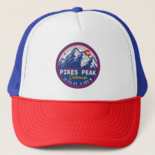 Pikes Peak Colorado Camping Wandern Truckerkappe