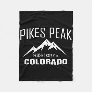 Pikes Peak Colorado Climbing Summit Club Outdoor G Fleecedecke