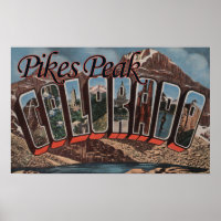 Pikes Peak, Colorado - Große Briefszenen