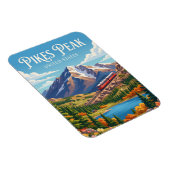 Pikes Peak Colorado Magnet (Rechte Seite)