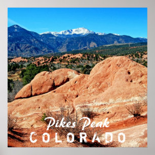 Pikes Peak, Colorado Poster