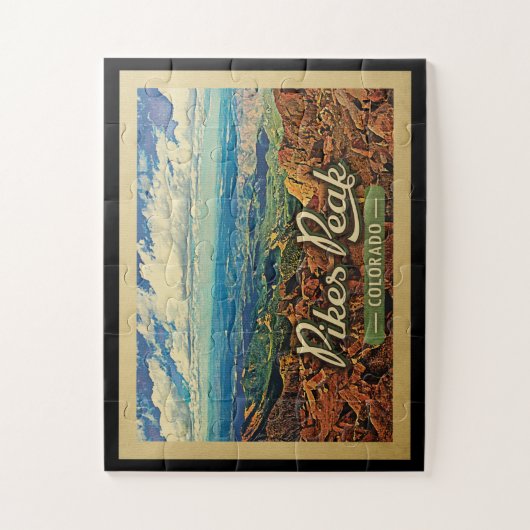 Pikes Peak Colorado Puzzle (Vertikal)