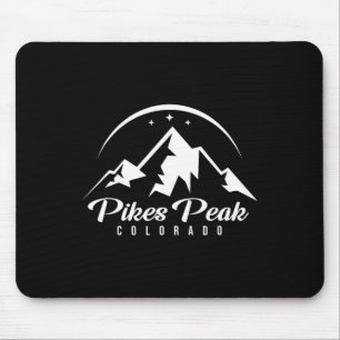Pikes Peak Colorado Skigebiet Snowboarden Mousepad