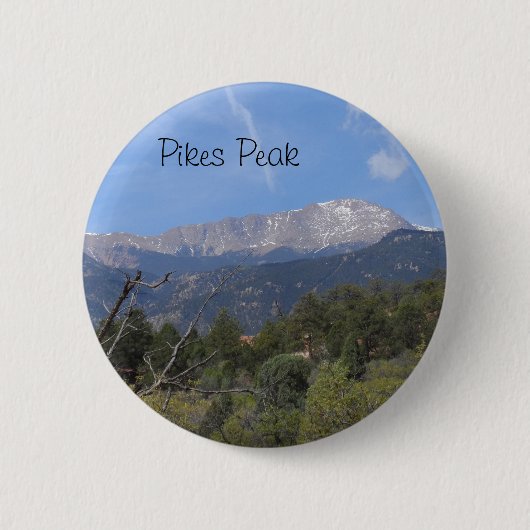 Pikes Peak - Colorado Springs Button (Vorderseite)