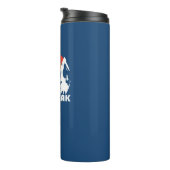 Pikes Peak Colorado Sun Eagle Thermosbecher (Nach rechts gedreht)