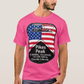 Pikes Peak Colorado Usa 04 T-Shirt (Vorderseite)