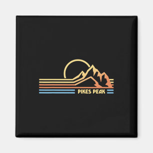 Pikes Peak Colorado Wandern Wanderer Klettern  Magnet