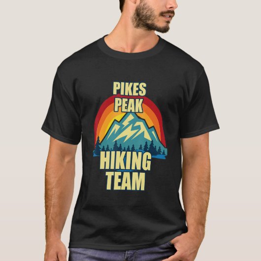Pikes Peak Family Matching Hiking T-Shirt (Vorderseite)