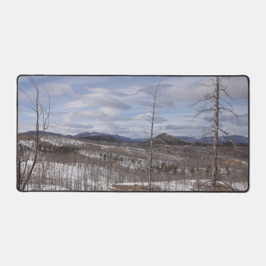 Pike's Peak Forest Schreibtischunterlage (Vorderseite)