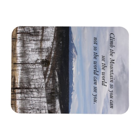 Pike's Peak Foto Magnet (Horizontal)