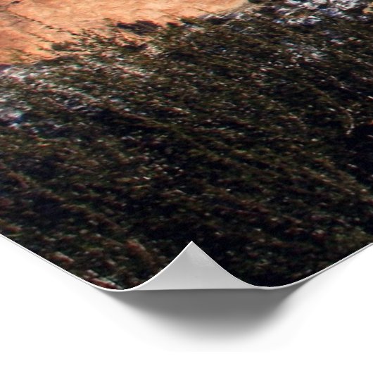 Pikes Peak, Garden Gods Poster (Ecke)