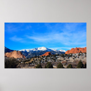 Pikes Peak, Garden Gods Poster