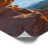 Pikes Peak Gerahmt, Colorado Poster (Ecke)
