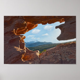 Pikes Peak Gerahmt, Colorado Poster