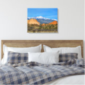 Pikes Peak im Springtime Leinwanddruck (Insitu (Schlafzimmer))