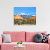 Pikes Peak im Springtime Leinwanddruck (Insitu (Wohnzimmer))