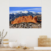 Pikes Peak, KissenKamele Poster (Küche)