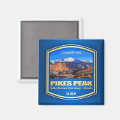 Pikes Peak Magnet (Vorderseite/Rückseite)