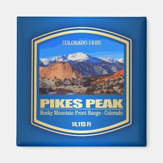 Pikes Peak Magnet (Vorne)