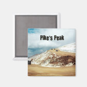 Pike's Peak Magnet (Vorderseite/Rückseite)