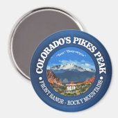 Pikes Peak Magnet (Vorderseite/Rückseite)