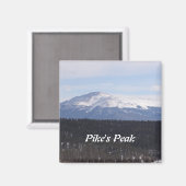 Pike's Peak Magnet (Vorderseite/Rückseite)