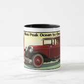 Pikes Peak Ocean to Ocean Auto Trail Tasse (Zentrum)