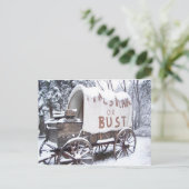 Pikes Peak oder Bust Postkarte (Stehend Vorderseite)