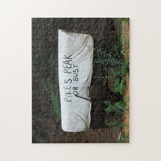 Pikes Peak oder Bust Puzzle (Vertikal)
