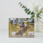 Pikes Peak oder Bust Rodeo Postkarte (Stehend Vorderseite)