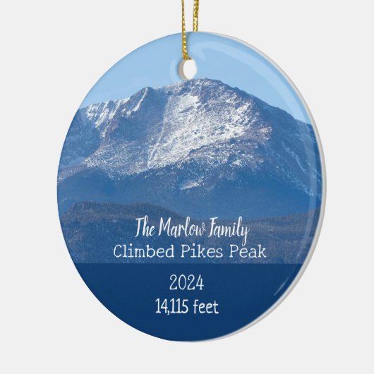 Pikes Peak Personalisierte Ornamente (Links)
