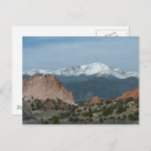 Pikes Peak Postcard Postkarte (Vorne/Hinten)