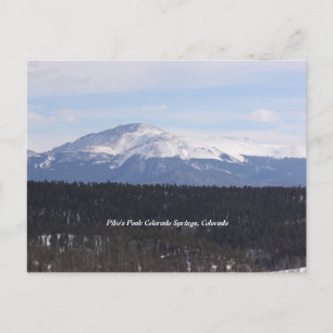 Pike's Peak Postcard Postkarte