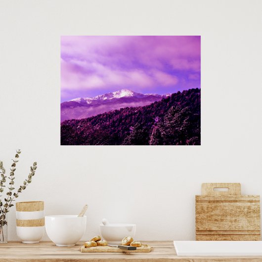 Pikes Peak Poster (Küche)
