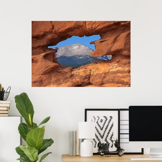 Pikes Peak Poster (Heimbüro)