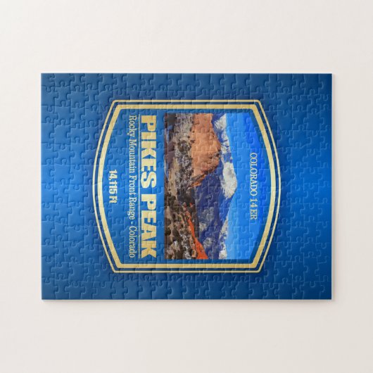 Pikes Peak Puzzle (Horizontal)