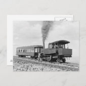 Pikes Peak Railway, 1900 Postkarte (Vorne/Hinten)