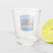 Pikes Peak Schnapsglas (Rückseite)