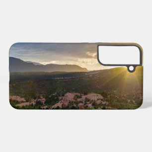 Pikes Peak Sonnenuntergangsnebel Samsung-Handyhüll Samsung Galaxy Hülle