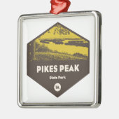 Pikes Peak Staat Park Iowa Ornament Aus Metall (Links)