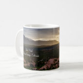 Pikes Peak Sunset Haze Classic Tasse (Vorderseite Links)