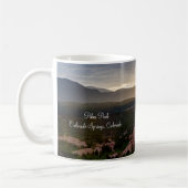 Pikes Peak Sunset Haze Classic Tasse (Links)