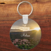 Pikes Peak Sunset Haze Key Chain Schlüsselanhänger (Vorderseite)