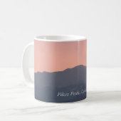 Pikes Peak Sunset Tasse (Vorderseite Links)