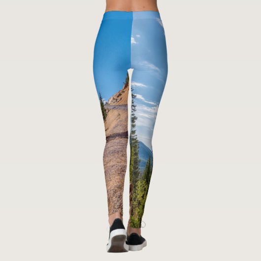 Pikes Peak Train Leggings (Rückseite)
